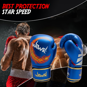 Guantes de Boxeo Profesionales para Entrenamiento y Sparring, Cuero Genuino/Cuero Artificial, Transpirables y que Absorben la Humedad - Product Image 2