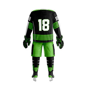 Uniforme de Hockey sobre Hielo con Diseño Antiencogimiento, Conjuntos de la Mejor Calidad, Precio Económico, Transpirable, de Moda, Sostenible, Uniforme de Hockey sobre Hielo para Hombre - Product Image 3