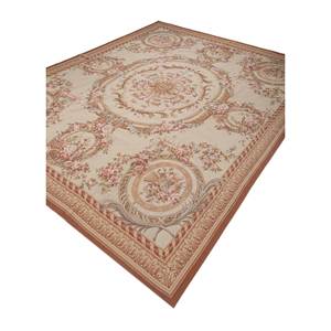 Tapiz Chino (c.1990) con Diseño de Wasabi/Rosa del Desierto, Tapiz Decorativo para Pared, Estilo Mandala, para Exteriores, Estilo Navideño - Product Image 2