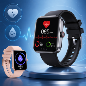 girls smart <b>watch</b> bluetooth smart <b>watch</b> with bluetooth black <b>rectangular</b> smart <b>watch</b> - Product Image 1