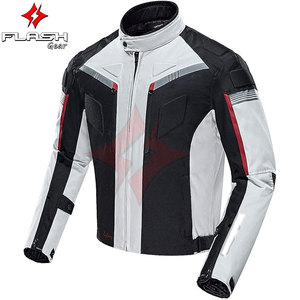 Chaqueta de Motociclista, Impermeable, Cortavientos, Transpirable, para Todas las Estaciones, Protección Completa, con Armadura - Product Image 2