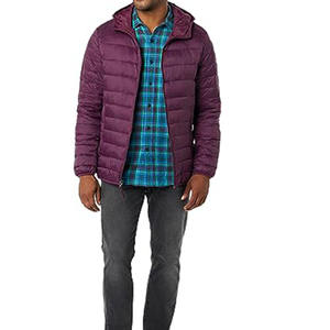 Chaqueta acolchada térmica fina transpirable de alta calidad para hombre, OEM personalizada, larga longitud, reversible, forro de poliéster, tela Softshell, nuevo - Product Image 3