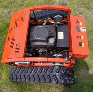 Bestselling Products <b>Remote</b>-controlled Robotic Lawn <b>Mower</b> Agricultural Rubber Tracks Efficient Forestry Machinery Motor Engine. - Product Image 1