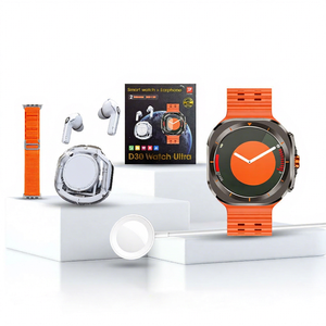 นาฬิกาอัจฉริยะ Sower D30 Watch Ultra หน้าจอสัมผัส IPS ขนาด 1.52 นิ้ว พร้อมหูฟังในตัว ตรวจวัดอัตราการเต้นของหัวใจ ติดตามการนอนหลับ กันน้ำระดับ IP67 - Product Image 2