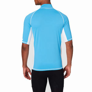 Camiseta personalizada de manga larga con cuello redondo para hombre, Rash Guard Camiseta básica de piel, tela de secado rápido de alta calidad, cuerpo transpirable Anti-UV apto para - Product Image 5