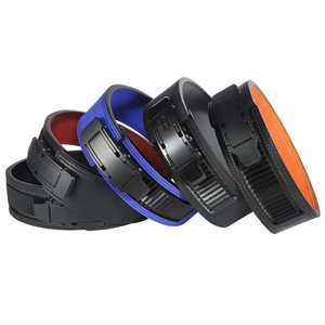 Cinturón de Fitness de protección de cintura de entrenamiento de peso grande profesional patentado para hombre, hebilla rápida de piel de vaca, sentadillas duras, transpirable - Product Image 1