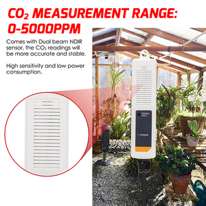 เซ็นเซอร์ CO2 แบบลำแสงคู่ NDIR พร้อมสายเคเบิลยาว 4.6 ม., เซ็นเซอร์คาร์บอนไดออกไซด์แบบโฟโตเซลล์ ตรวจจับอัตโนมัติทั้งกลางวัน/กลางคืน สำหรับตัวควบคุม CO2 รุ่น AQM-356/AGC30 - Product Image 4