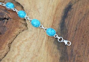 สร้อยข้อมือ925ทำด้วยมือสำหรับเด็กหญิงและเจ้าสาวสไตล์โบฮีเมียน - Product Image 4