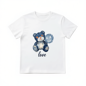 T-Shirt Unisex 100% Cotone 210GSM, Abbigliamento Casual Oversize, Stampa Personalizzata Serigrafica di Rose, Stampa DTG, Disponibile con Trattamenti Termici, Taglia 2XL - Product Image 2