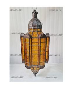 Antique Design Customized Size Hanging <b>Lantern</b> Finest Quality Iron And <b>Glass</b> <b>Lantern</b> From Manufacture In Home Arts - Product Image 4