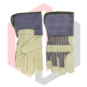 MH EXPORT IMPORT MH-0059 Heavy-Duty Split Leather Rigger <b>Gloves</b> Comfortable Outdoor Work <b>Mittens</b> Gardening Welding Safety - Product Image 5