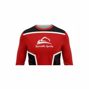 Maillots de tir respirants personnalisés grandes tailles, impression numérique, vêtements de sport sur mesure 100 % polyester - Product Image 3