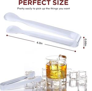 ที่คีบน้ำแข็งสำหรับงานค๊อกเทลที่ทนทานเครื่องมือสำหรับบาร์ของหวานของหวานของหวานของหวาน - Product Image 2