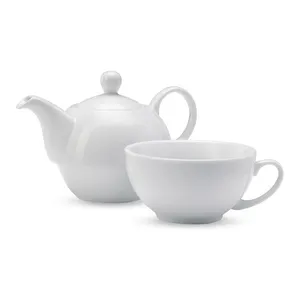 TEA TIME Personalized Business Gift <b>Set</b> Customizable <b>Teapot</b> and Cup for Special Occasions - Product Image 4