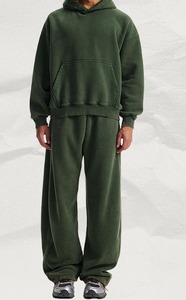 Sudadera con Capucha Extra Grande de Estilo Vintage Lavada al Ácido, Sudadera de Algodón - Product Image 5