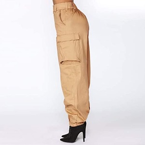 Pantalones Cargo para mujer, pantalones Cargo ajustados, moda de verano, estilo callejero, pantalones Cargo ajustados para mujer con tamaño de logotipo de color personalizado - Product Image 2