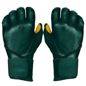 Guantes de Bateo de Béisbol de Cuero de Alta Calidad, Ajuste Cómodo, Agarre Fuerte, Resistentes al Sudor, Guantes de Alto Rendimiento para Exteriores de Larga Duración - Product Image 6