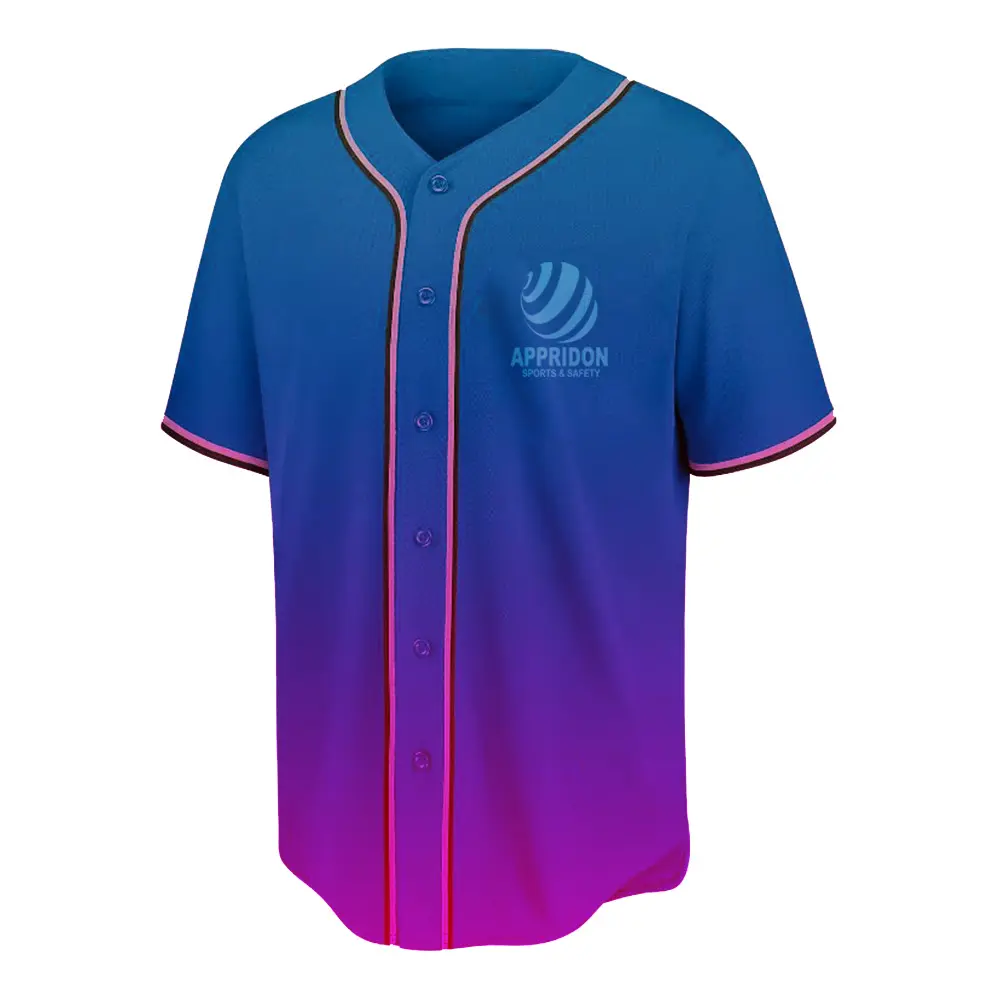 Wholesale Custom Unique Design Full Sublimation Printing baseball Jersey sets baseball uniform for both man and women sportswear