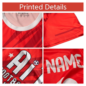 Conjuntos de uniformes de fútbol de secado rápido de estilo superior de alta calidad totalmente sublimación Francia impreso equipo de fútbol camisetas de fútbol Francia - Product Image 5