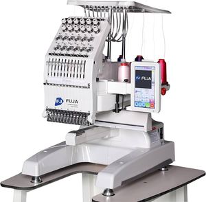 Máquina de Bordar AUTÉNTICA, NUEVA, ORIGINAL, de 12 Agujas, Usada, con Descuento Activo para Uso Doméstico, con Motor Principal - Product Image 1