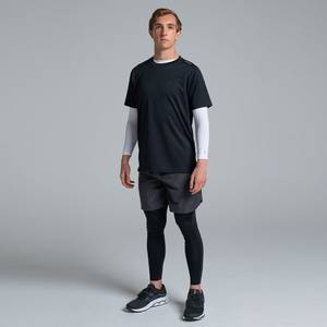 เสื้อว่ายน้ำรัดรูปแขนยาวสำหรับผู้ชายผ้าสแปนเด็กซ์ BJJ UFC เสื้อยิมฟิตเนสธรรมดายอดเยี่ยมสำหรับ UFC BJJ - Product Image 4