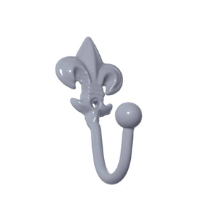 Sắt Rèn <span class=keywords><strong>J</strong></span> Móc, Thiết Kế Cổ Điển Sắt Kim Loại Tường Móc Màu Đen Cho Nhà Phòng Khách Trang Trí Áo Hat Phím Móc Handmade - Product Image 2