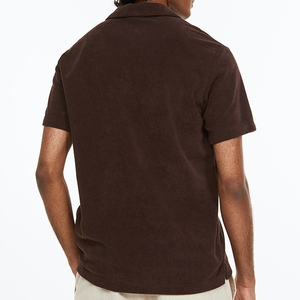 2025โปโลสำหรับผู้ชายเสื้อโปโลแบบเรียบง่ายปักโลโก้ได้ตามต้องการ - Product Image 2