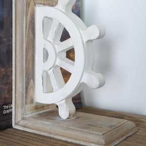 Soporte para libros, venta al por mayor, bookEnd, nuevo estante para libros para diseño de barcos, productos hechos a mano de fábrica de La India - Product Image 6