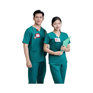 ชุดยูนิฟอร์มโรงพยาบาลแบบหลายช่องใส่สบายชุดขัดทางการแพทย์ออกแบบได้ตามต้องการ - Product Image 1