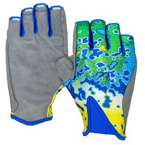 2025 Best-Selling Adjustable Leather <b>Fishing</b> <b>Gloves</b> for Kids Non-Slip and Affordable for Cycling - Product Image 1