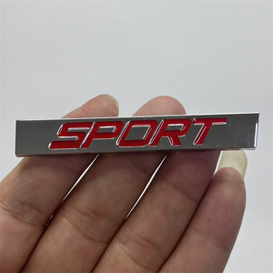 <b>3D</b> Glossy Metal Sport Car Emblem Decal-Customizable Size Film Material Personalized Racing Logo <b>Sticker</b> - Product Image 6