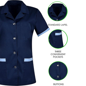Venta caliente Fig Scrub Set Medical Scrub Top Stretch manga corta OEM al por mayor uniforme para médicos enfermera Medical & Hospitals Set - Product Image 2