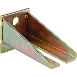 <b>Steel</b> <b>Angle</b> <b>Bracket</b> 104 WD Profile 100 Galvanized Yellow HELM - Product Image 1