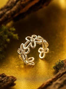 Anillo de Plata 925 Exclusivo, Raro e Ilustre, Certificado por IGI, Diseño Único, Artesanía Fina, Joyería de Compromiso Elegante, Perfecto - Product Image 3