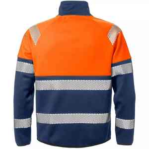 Chaquetas de seguridad de alta visibilidad personalizables 2025 reflectantes de alta calidad de manga larga de trabajo de seguridad use su propia marca - Product Image 4