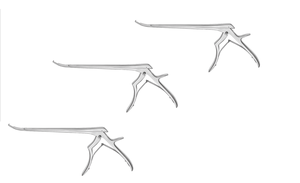 Punzón Quirúrgico para Foramenotomía con Eje Curvo Ascendente y Corte Hacia Arriba de Dentavex Corporation - Product Image 3