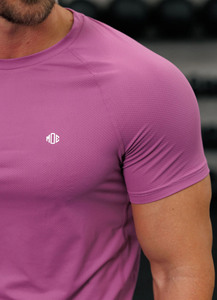 Nueva llegada logotipo personalizado de talla grande camisetas de gimnasio fitness de ropa de alta calidad tela transpirable antiarrugas que absorbe la humedad - Product Image 6