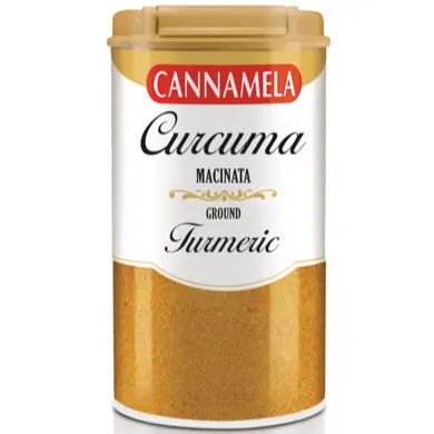 Gıda tatlandırıcı 1 kavanoz 75 gram için en kaliteli Curcuma toz zemin zerdeçal cannafood baharat