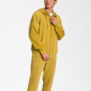 Sudadera con Capucha Ligera para Hombre, Invierno, con Cierre, 100% Algodón, Secado Rápido, Transpirable, Venta Directa de Fábrica, OEM, Personalizable, al por Mayor - Product Image 3