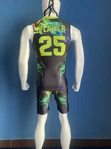 Tenues de football 7v7 personnalisées pour adultes, respirantes, grandes tailles, manches courtes, ensemble uniforme entièrement sublimé avec drapeau - Product Image 6