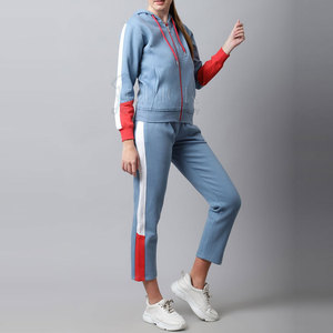 Tenues de sport d'hiver pour femmes de haute qualité 100% coton, nouveaux ensembles tendance, respirants, légers, personnalisés - Product Image 2