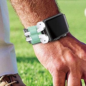 ENSEMBLE de 6 vert de haute qualité pour AirPods housse de protection étui pour écouteurs avec accessoires antichoc inclus - Product Image 3