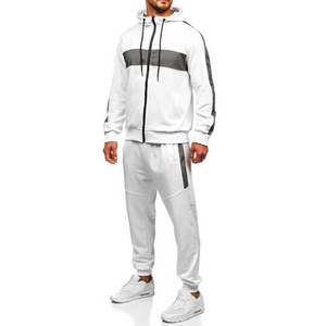 Survêtements de jogging personnalisés unisexe 100% coton couleur unie ensemble de survêtement en coton uni prix de survêtement en bloc - Product Image 1