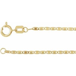 Pulsera de Cadena Fina y Eslabones de 1.3 mm con Acabado Espejo - Product Image 2