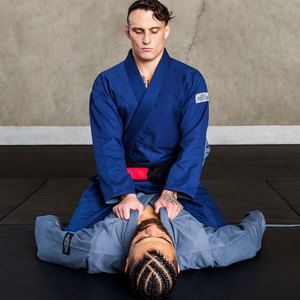 Core Navy Brazilian Jiu Jitsu <b>Mens</b> BJJ Gi Dobok Martial Arts Uniform Breathable Lightweight Martial Arts Clothing with Belt - Product Image 6