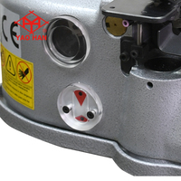 Nouvelle machine à surjeter industrielle à lit plat, à une aiguille, mécanique, pour tapis, avec point de surjet incurvé vers l'intérieur, modèle Yao Han YH-2502HAM