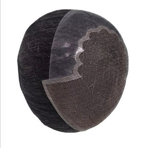 Peluca de Cabello Humano Q6 Yaki para Hombre, Tupé de Cabello Virgen Remy con Trama Única, Rizado Naturalizador Bangladash, Extensión de Cabello con Gorro Remi - Product Image 3