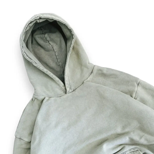 Logo personnalisé brodé Double capuche Winter Ninja Hoodies Plus Size Heavy Full Zip Balaclava Hoodie Mens Eco-Friendly 100% Cotton - Product Image 6