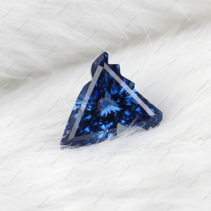 เพชรปลอมสังเคราะห์ HPHT CVD สีฟ้าแฟนซี ขนาด 5 กะรัต คุณภาพ VVS VS ได้รับการรับรองจาก IGI GIA สำหรับขายส่ง - Product Image 2