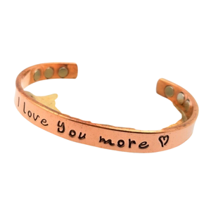 Top Selling Unisex <b>Copper</b> Magnetic <b>Bracelets</b> Circular Structured Alternating Colors Designed Weddings Parties Hot Selling - Product Image 3